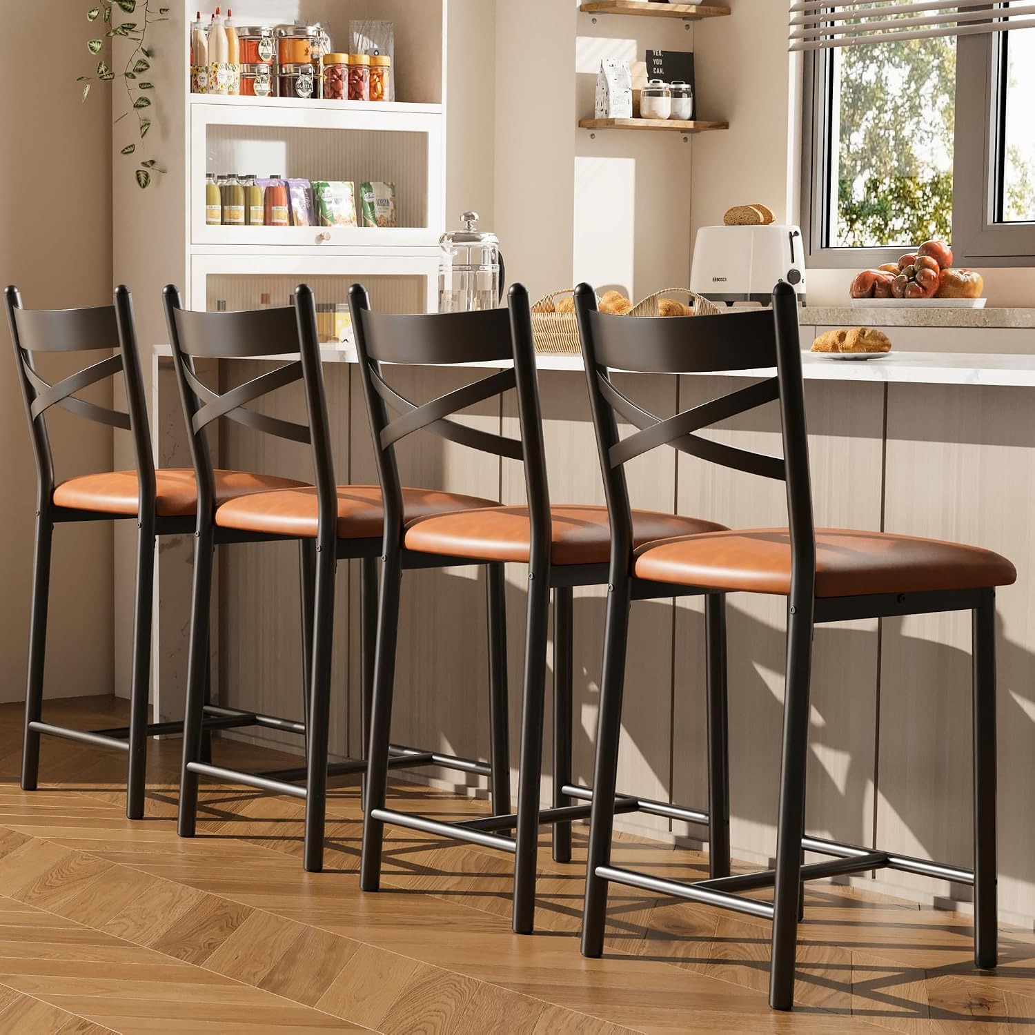 4 sgabelli da bar con schienal - Home Bar Lounge recensione e prezzo