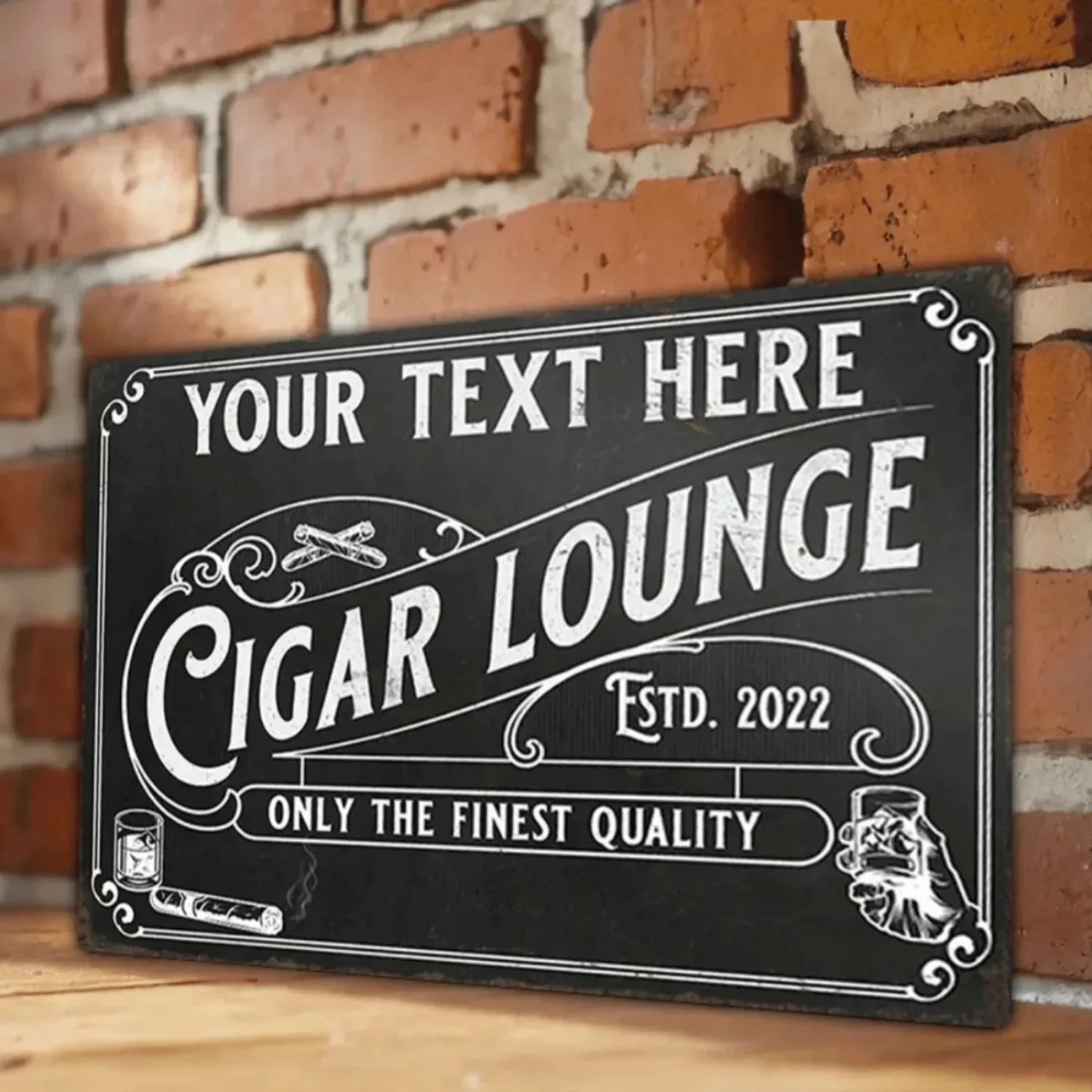 CIFbuy Targa in Alluminio Pers - Home Bar Lounge recensione e prezzo