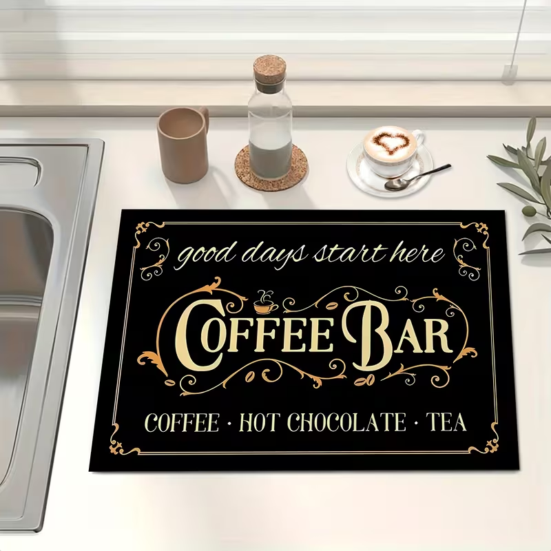Tappetino per macchina da caff - Bar Mat Rubber recensione e prezzo